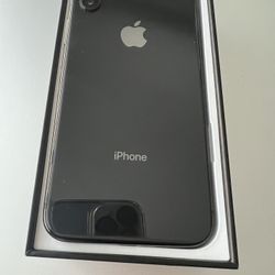 Iphone X 64GB ANY CARRIER JET GREY