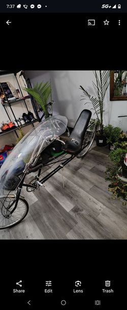 Ez racer recumbent bike