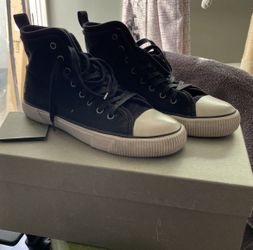Allsaints Men’s High Top Canvas Shoes US7 EU40