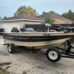 Smokercraft Fishing Boat 