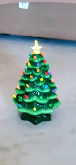 Ceramic Christmas Tree with Lights MR CHRISTMAS