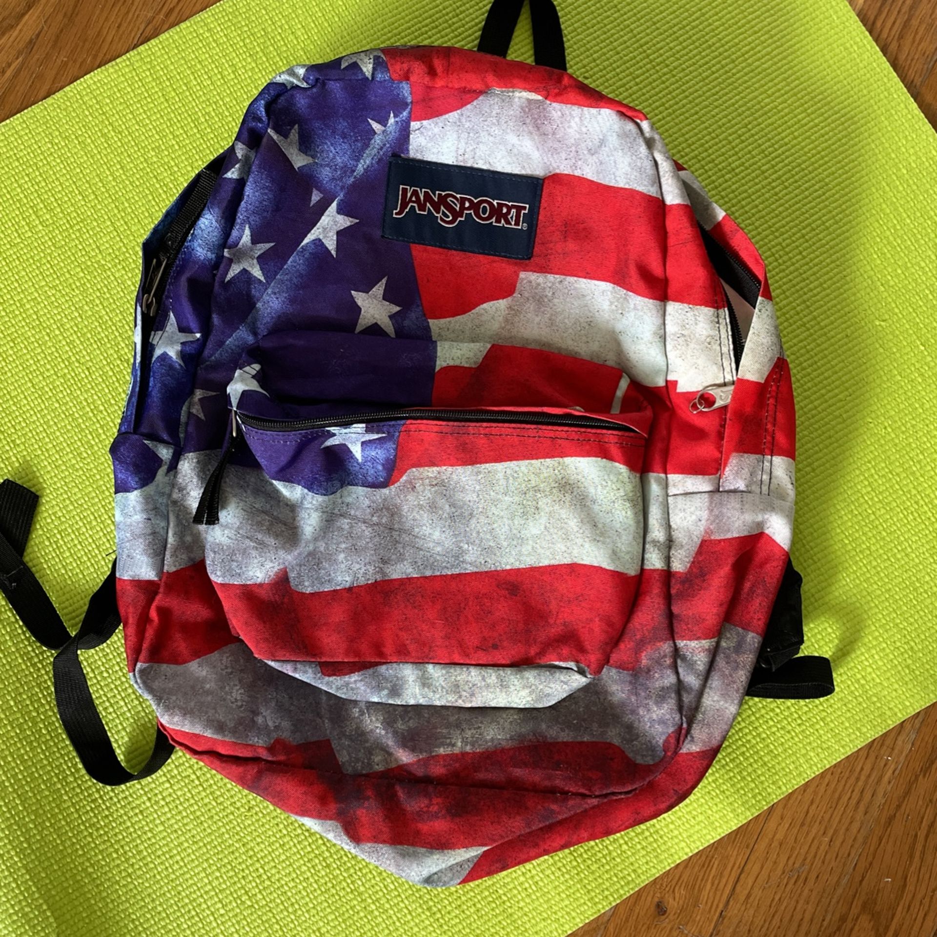 USA flag jansport back pack limited edition for Sale in