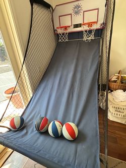 Pop a shot dual mini hoop basketball