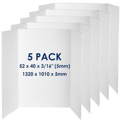 Trifold Poster Foam Board (New in Box 5 Pack)