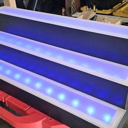 3 Tier LED Liquor Shelf 36"