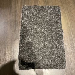 Black Door Mat Rug for Indoors or Outdoors