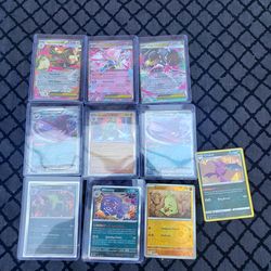 Team rocket Pokémon Cards 10 holo Glowing Cards. $250 or closer offer. You can have all Pokémon 10 collection team rocket