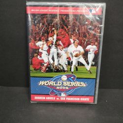2002 World Series DVD Angels vs. Giants NEW