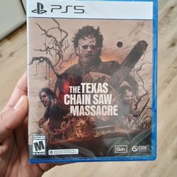The Texas Chain Saw Massacre Ps5 PlayStation 5 Brand New Factory Sealed 