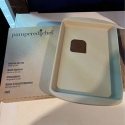 Pampered Chef Medium Stone Bar Pan