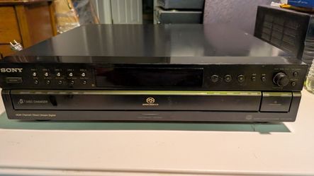 Sony SCD-CE595 Super Audio CD 5-Disc Changer — SACD Player — Works Great