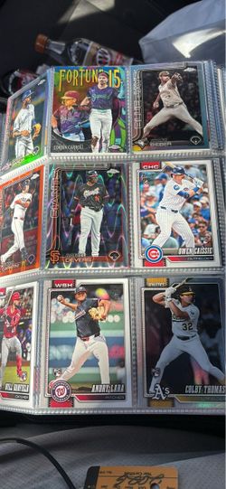 MLB Baseball Card Lot – 9 Cards Rookies