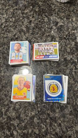 Panini FIFA stickers to trade - these are the ones I need. Let me know what you need and we can trade