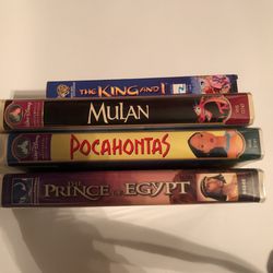 VHS , 4 for $5or best offer.