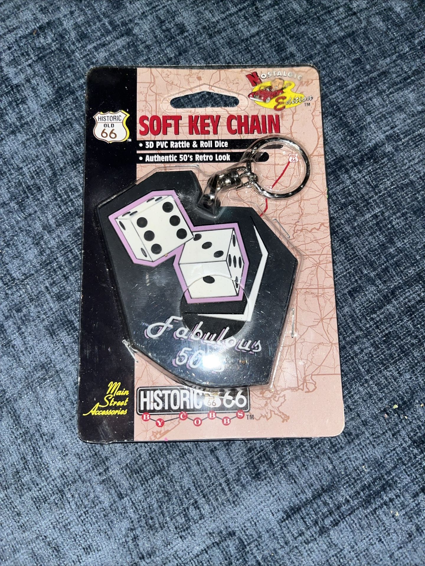Vintage Route 66 Key Chains