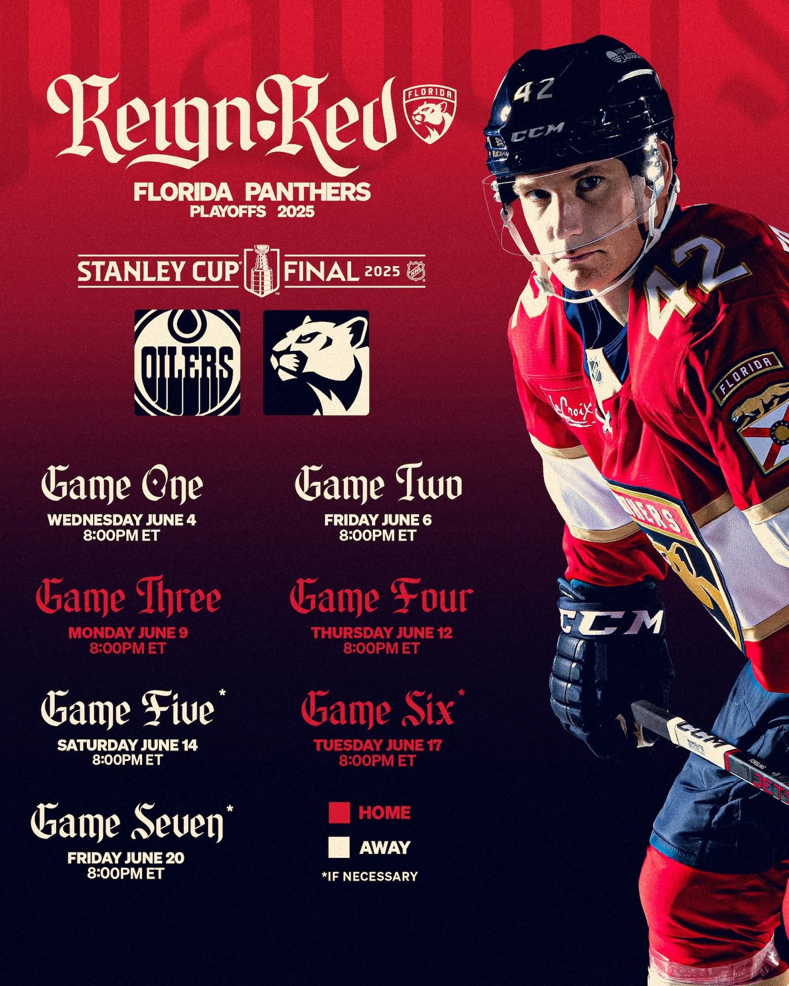 Florida Panther Edmonton, Stanley Cup Game Six