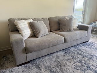 Sofa and loveseat
