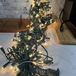 Christmas String Lights 150-Count Warm White – 20 ft (UL Listed)