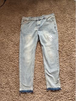 Ksubi Jeans Smoking Skull