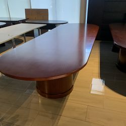 Wood Conference Table 4x12’ New! Sale!!
