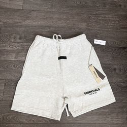White Essential Shorts