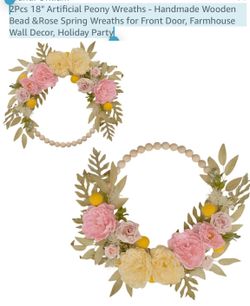 Spring wreaths