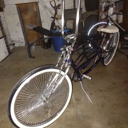 26 Inch Stretch Dino Early 80's Really Nice Bike Serious Head Turner