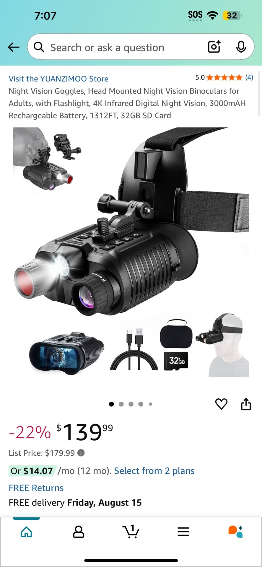 New! Night Vision Binoculars!!