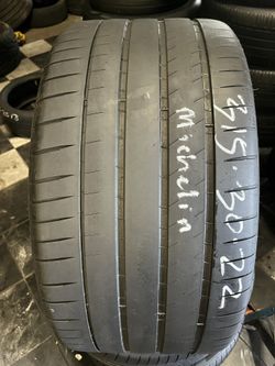 315/30/22 Michelin Pilot Sport 4s