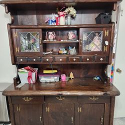 China Cabinet With FREE Table