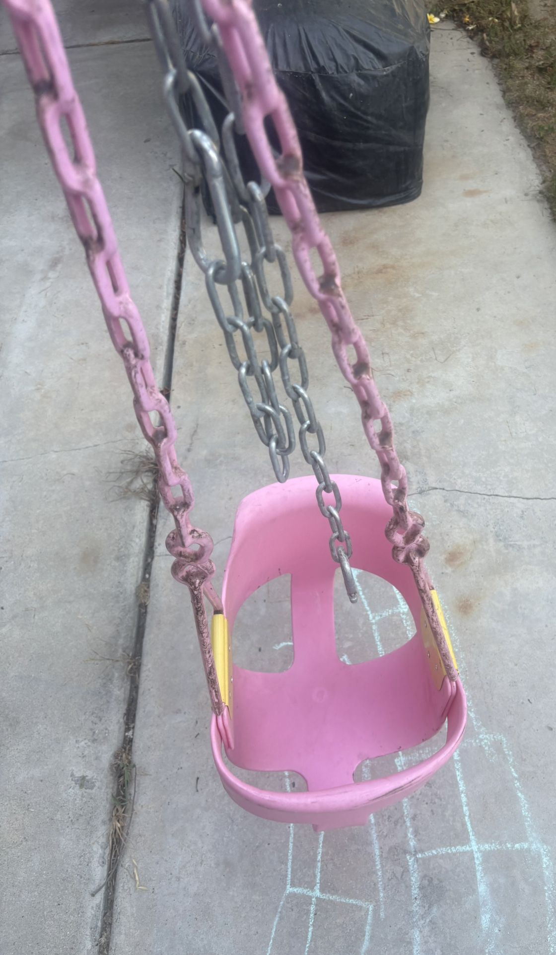 Squirrel Products Deluxe High Back Full Bucket Toddler Swing - $40.00