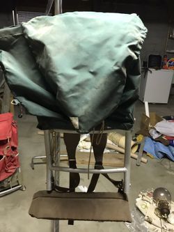 Vintage hiking pack