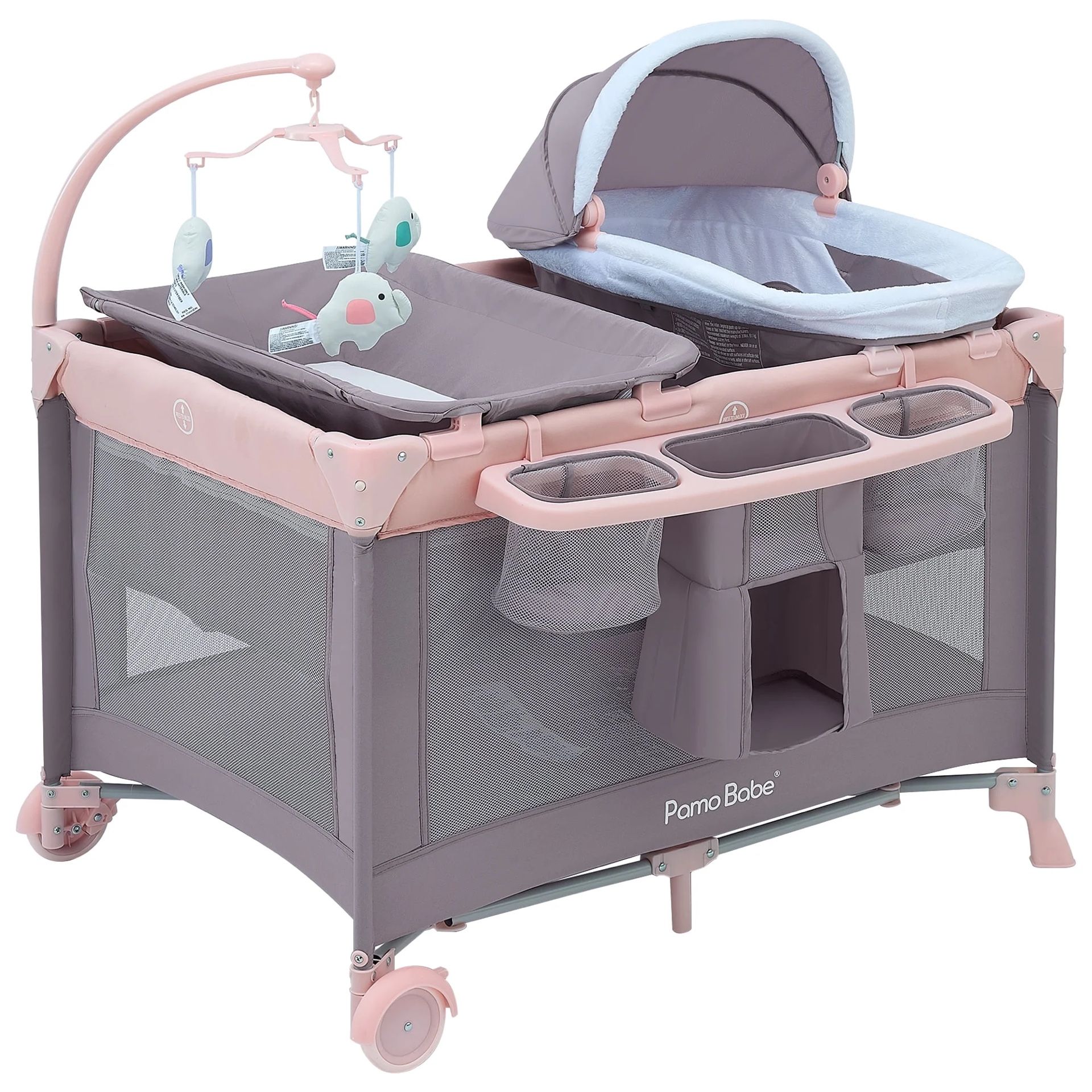 Nursery Playard with Bassinet & Changing Table (New)