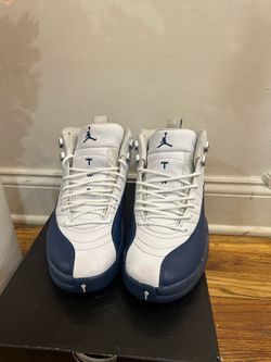 French Blue Air Jordan 12s size size 8m
