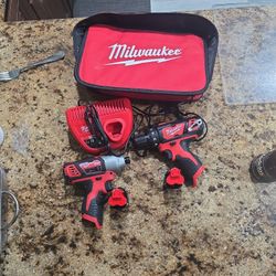 M12 3/8 Hammer  Drill / DriverAnd Impact 