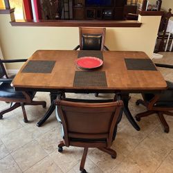 Solid Wood Kitchen Or Dining Room Table