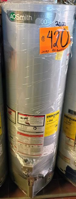 Ao smith water heater 40gl 2022