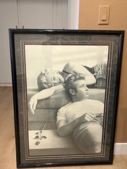 Marilyn Monroe and James Dean