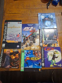 PS1 PS2 Booklet lot
