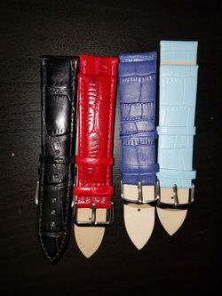 Leather Watch bands 22mm