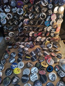 Punk Pins. $2. Each.   