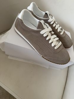 ALO SUNSET SNEAKER GRAVEL US Men 7 Women 8.5