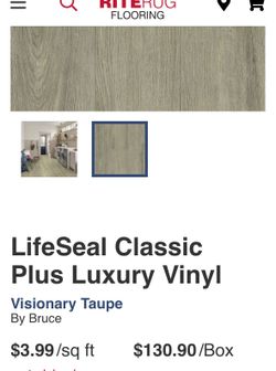 LVP FLOORING BRAND NEW STILL IN BOX