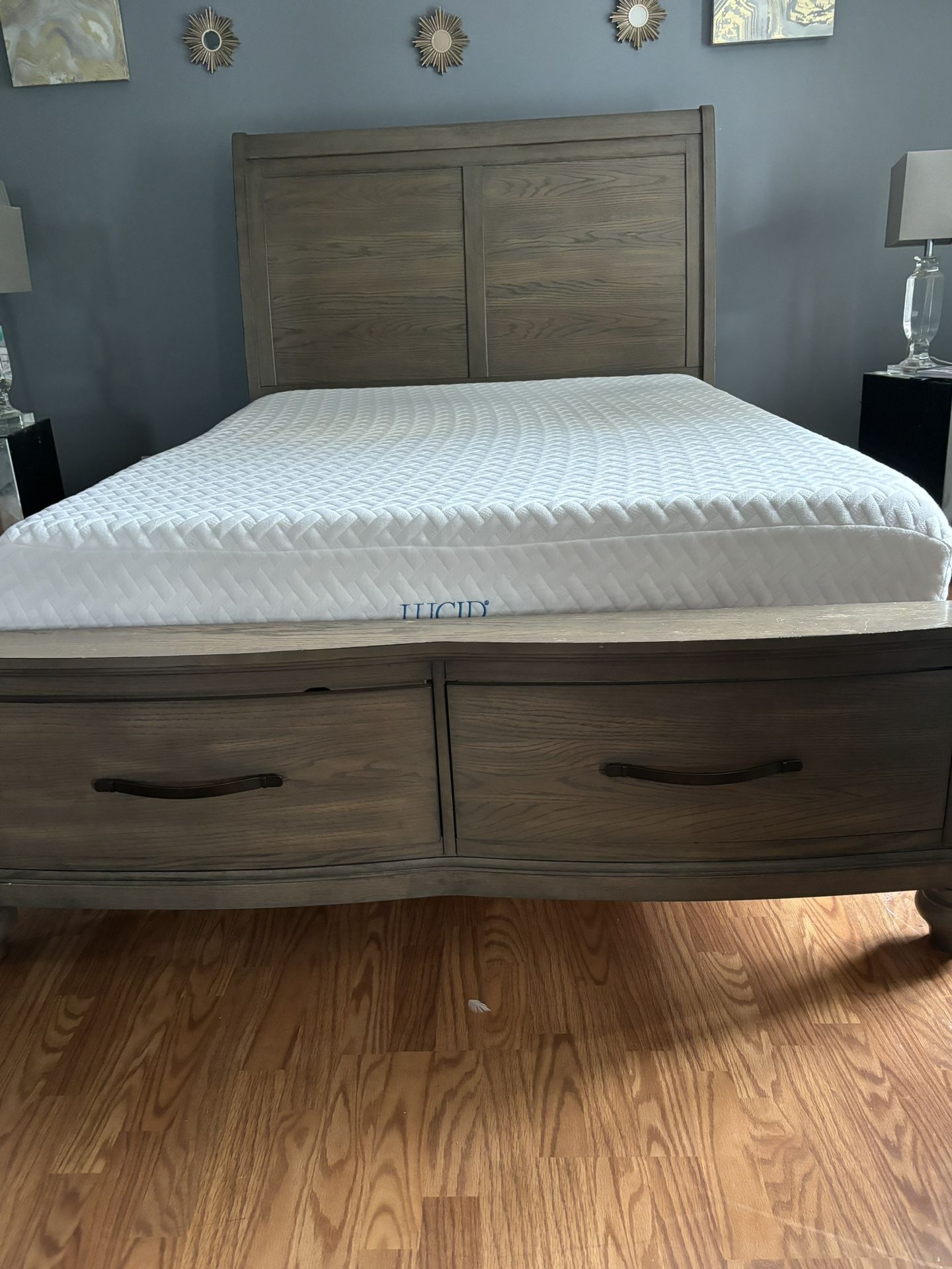 Queen Wooden Bed Frame