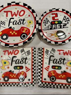 Two Fast Birthday Party Supply