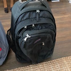 Kids’ Jansport Rolling Backpacks – Adjustable, Durable & Good Condition (2 for $20)