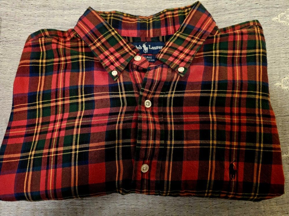 Ralph Lauren POLO Plaid Button Down