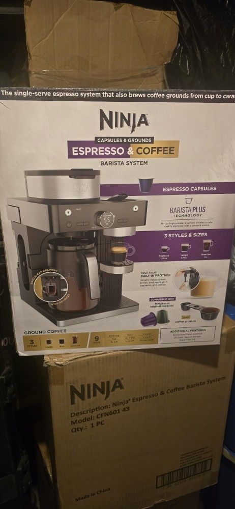 Ninja Espresso And Coffee Machine