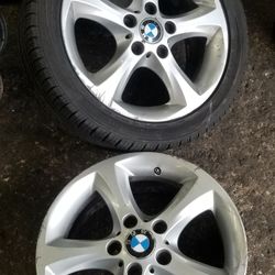 4 Rins with sensor 7jx17 bmw
