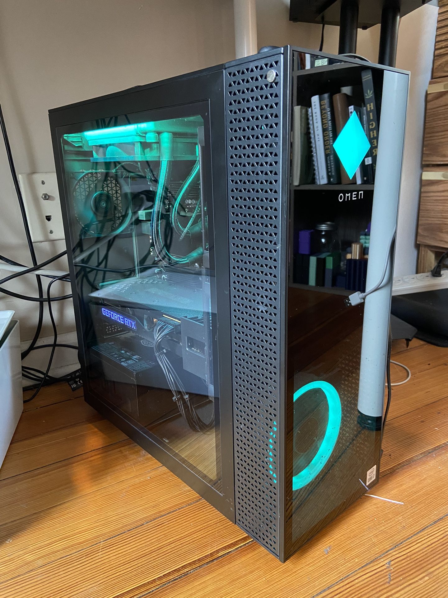 RTX 3080 + Intel Core i7 Gaming PC HP OMEN 30L Gaming Desktop for